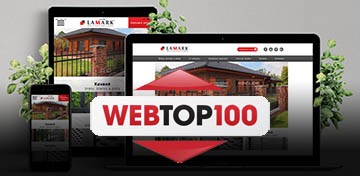 Ocenění pro naše marketingové oddělení. Nový web LAMARKu uspěl v prestižní soutěži WEBTOP100